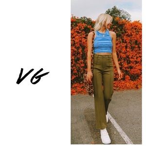 VERGE GIRL - On The Horizon Knit Top // BLUE